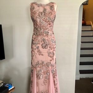 Pink Mermaid Prom Dress
